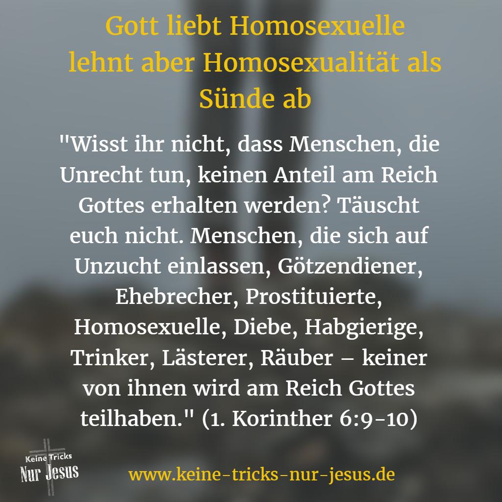 Homosexualität Bibel