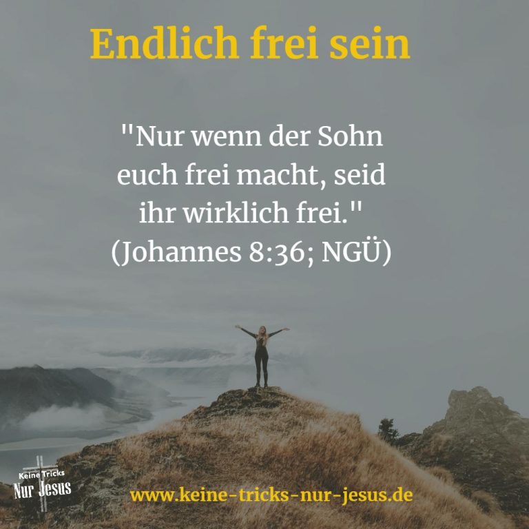 Wollen Sie wirklich frei sein?