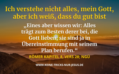 Wie konntest du das zulassen, mein Gott?