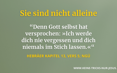 Da stand ich und da standest du