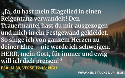 Tränen des Kummers und Tränen der Freude