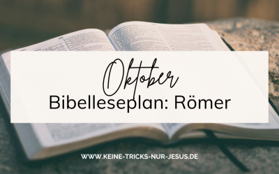 Oktober Bibelleseplan: Römer